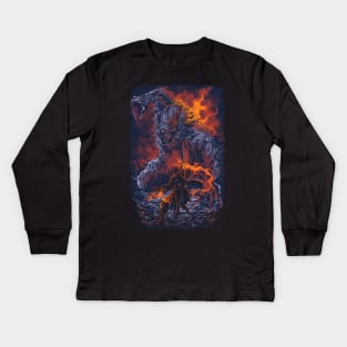 Undying Beast Kids Long Sleeve T-Shirt